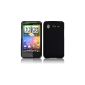 HARDSKIN Case for HTC Desire HD IN BLACK + 6 x SCREEN PROTECTOR + Stylus Pen (electronic)
