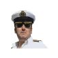 Captain Cap de Luxe, head width 58cm Kapitän-Cap Navy officers' (toys)