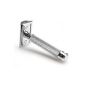 MILL - Classic Safety Razor - closed comb - handle metal chrome / fine chiselling (Misc.)