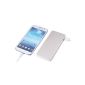 Petiisntoyfr Battery charger 50000mAh Bank Dual USB external power backup for iPhone iPad HTC PSP (Silver) (Wireless Phone Accessory)