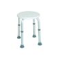 Drive Medical Shower Stool Dino, white, adjustable (Personal Care)