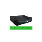Dog Bed Paco - leatherette black Gr :.  L approx 90x70 cm.  Free Shipping !!!  (Misc.)