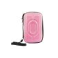 kwmobile® Case for external hard drives in 2.5 Zoll Rose (Electronics)