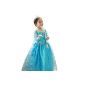 UUstar® princess costume carnival disguise Party Cosplay (120, Elsa) (Toy)