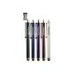 Emartbuy® Bundle Pack 5 Mixed Colors Mesh Fibre Ultra Responsive Touchscreen Stylus Adapted For Lenovo Yoga 10 Tablet (Electronics)