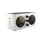 Philips AJ6000 / 12 Clock Radio (2 USB ports for charging phones / tablets, digital tuner, dual alarm, sleep timer) white / black (Electronics)