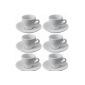 Viva housewares - 6 thick walled espresso cups made of white porcelain 2nd choice (household goods)