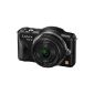 Panasonic Lumix DMC-GF3CEG-K system camera (12 megapixels, 7.5 cm (3 inches) touch screen, Live View, image stabilized) black incl. Lumix G 14mm lens (Electronics)