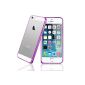 Bestwe bumper shell-shell protection of aluminum contours for iPhone 5s / 5 (Purple) (Electronics)