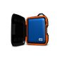 Western Digital WD Nomad Rugged Case Hard case for portable external hard drive My Passport Orange (Accessory)
