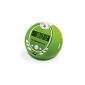 Metronic Gulli MP3 Clock Radio USB Projection 180 ° Green (Electronics)