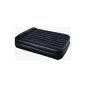 Premium air bed 203x152x46 cm with integrated elec.  Pump self-inflating (2 persons double bed)