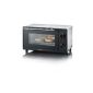 Severin TO 2052 Table Oven / 9 L / 800 W / black and silver / 60 minutes timer / tone (Misc.)
