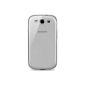 itronik Premium Protective Skin Cover Case TPU Silicone for Samsung Galaxy S3 i9300 Smartphone - Transparent / Clear (Electronics)