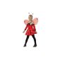 Ladybug costume for girls in size M (6-9 years) (Toy)