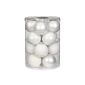 Inge glass 15112D004 ball 75 mm, 16-piece / box, JustWhite mix (white, porcelain white) (household goods)