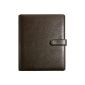 Organizer Agenda 21 EXACOMPTA Exatime Baltic brown - 230 x 190 mm 82559E - from January 2015 to January 2016 - Vintage 2015 (Office Supplies)