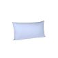 Fleuresse pillowcase colors 9100-6056, 40x80 cm, cover satin, color Bleu, 100% cotton, with zipper (household goods)