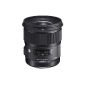 Sigma 24mm F1.4 DG HSM Lens (77mm filter thread) for Canon lens mount (Electronics)