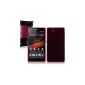 Case / Case for Sony Xperia Z Gel Translucent Red (Electronics)