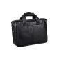 Lalawow Men Classic Handbag Shoulder Bag Briefcase Leather Carrying Bag Computer Business