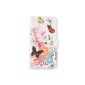 tinxi® PU Leather Case for Huawei Ascend Y530 Bag Leather Cover Case Cover Flipcase Stand function with card slot round and butterfly (Electronics)