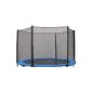 Trampoline replacement power 305 cm for 8 legs - 4 U-feet- trampoline net (without linkage) (Misc.)