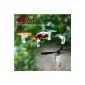 Walkera QR Ladybird with DEVO 7 Transmitter RC Helicopter Quadrocopter Indoor 6-axis gyro 2.4GHz RTF Mode 2 (Toys)