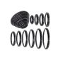 26-30-37-43-52-55-62-67-72-77-82mm metal Step-up rings Lens adapter Filter DC160 (Electronics)