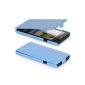 DONZO Flip Carbon Case for the Huawei Ascend G700 Blue (Electronics)