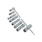 Silverline 571532 Set of 8 metric tubular keys 8-22 mm (Tools & Accessories)