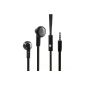 Acce2S - STEREO HEADSET BASS BOOST for Android HTC DESIRE S + MICRO BLACK (Electronics)
