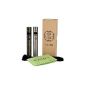 Vamo V6 20W E-cigarette mod (VV / VW) with bag in brushed stainless steel [Brushed Stainless Steel] - Original KSD MoonBee® of nicotine without Liquid (Brushed stainless steel, without stand) (Health and Beauty)