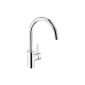 Grohe Euro Smart Cosmopolitan single lever kitchen faucet, high spout (tool)