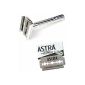 Shaving Factory Double Edge Safety Razor and 100 Astra Superior Platinum Double Edge Safety Razor Blades.Great Gift Set For Men !!!  (Health and Beauty)
