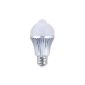Daffodil LEB306 - LED bulb - lamp with energy efficiency class A + / 5W - With motion sensor / motion detector - Warm White - E27 screw motion (tool)