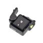 Kaiser Fototechnik 6026 Quick coupling for tripod with three integrated bubble levels incl. Quick release plate (Accessories)