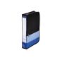 Hama Office Wallet 64 CD-pocket design for up to 64 CDs Blue / Black (Electronics) office folders