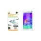 iBroz® - Samsung Galaxy Note 4 - Protection Tempered Glass iGuard Premium Anti Shock and Brain Samsung Galaxy Note 4 / Note4 (Crystal Clear) (Electronics)