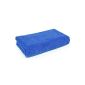 Belmalia microfiber towel XXL, very absorbent, 175 x 80 cm, cloth beach towel Sauna microfiber cloth blue (Electronics)
