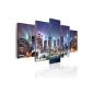 200x100 !!!  Super-size + painting on canvas + 5 PIECE + + NEW YORK murals 9,020,099 + 200x100 cm +++ GIANT PICTURES KUNSTDRUCK MURALS SELECTION IN OUR HAENDLERSHOP +++ (household goods)