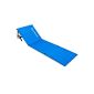 Beach mat with padded backrest - camping mat beach towel with backrest