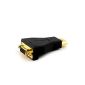 CSL - DisplayPort to VGA Adapter / Converter | gold plated contacts | 1920x1200 and HDTV resolutions up to 1080p / Full HD