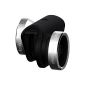 olloclip camera lens - 4-in-1 - Fisheye / Wide / 2xMacro - Apple iPhone 6/6 Plus - Silver Lens / Black Clip (Accessories)