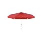Schneider parasol Amalfi, terracotta, ca. 300 cm Ø, 8-piece, round (garden products)