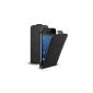 black wallet Case Cover for samsung galaxy trend lite s7390