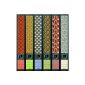 File kind - design labels - Pattern B - narrow (Office supplies & stationery)