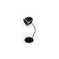 Lachaiselongue 23-1121N table lamp in retro style black COLOMBUS