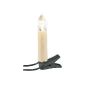 Lunartec LED Christmas lights with 20 LED candles, IP20