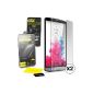 CaseBase two Premium Pack Screen Protectors for Tempered Glass LG G3 (Electronics)